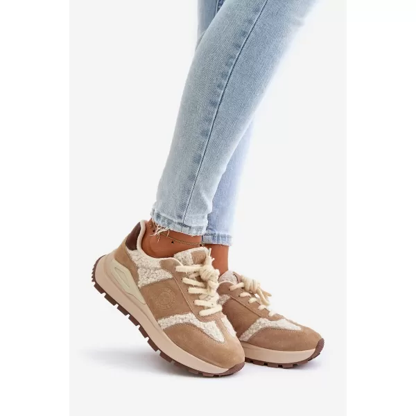  Pantofi dama BIG STAR OO274A317 BEI Pantofi Big Star 
