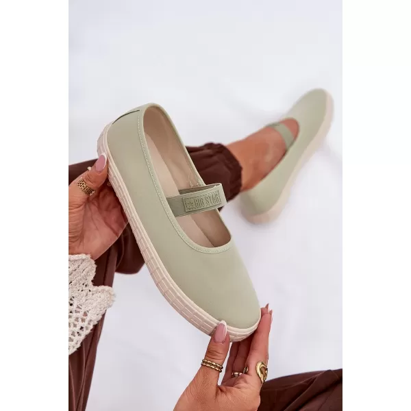  Adidasi de dama BIG STAR NN274604 VERDE Pantofi Big Star 