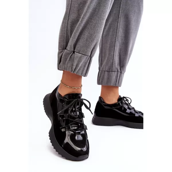  Pantofi de dama ZAZOO M01/2 NEGRU 