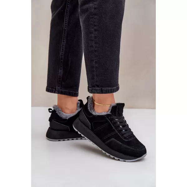  Adidași de damă BIG STAR OO274580 BLACK Pantofi Big Star 