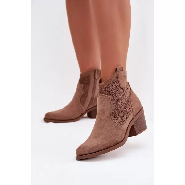  Pantofi de dama S.BARSKI HY61-8013 CAFEA 