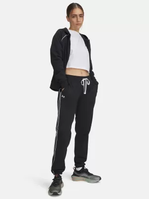 Set pentru femei UNDER ARMOUR UA RIVAL TRICOT TRACKSUIT HD 6001966-001 NEGRU