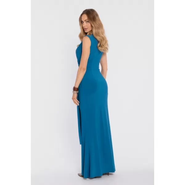  Rochie MOE M913 ALBASTRU OCEANIC 