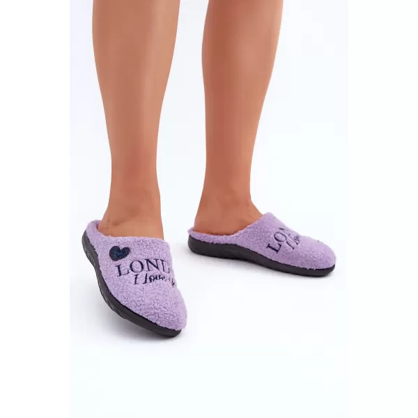  Papuci de damă INBLU ET000027 VIOLET 