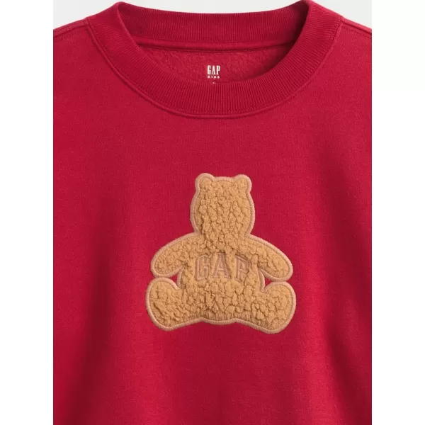  Hanorac pentru copii GAP CREW RELAXED SWEATSHIRT 844233-01 HERING 
