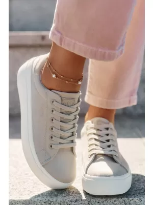 Adidasi de dama BIG STAR RR274465 BEI Pantofi Big Star