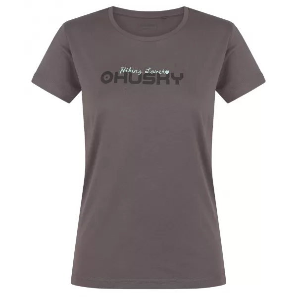  Tricou pentru femei HUSKY TEE HIKE L GRI 