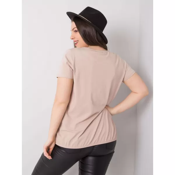  Tricou pentru femei BASIC FEEL GOOD RV-TS-6320.85P BEJ 
