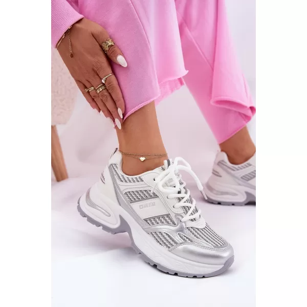  Adidași de damă BIG STAR RR274A195 WHITE Pantofi Big Star 