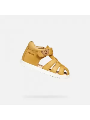 Băieți primii pași GEOX SANDAL MACCHIA B254VA000CLC2003 CHIHLIMBAR