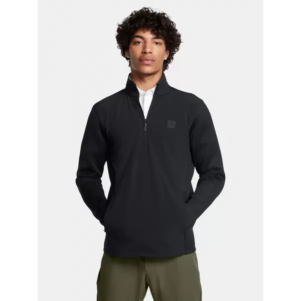  Hanorac pentru bărbați UNDER ARMOUR UA DRIVE PRO STORM HYB HZ 1387118-001 NEGRU 