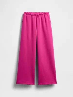 Pantaloni de trening pentru copii GAP BAGGY SWEATPANTS 813086-01 FUCSIA STRĂLUCITOR