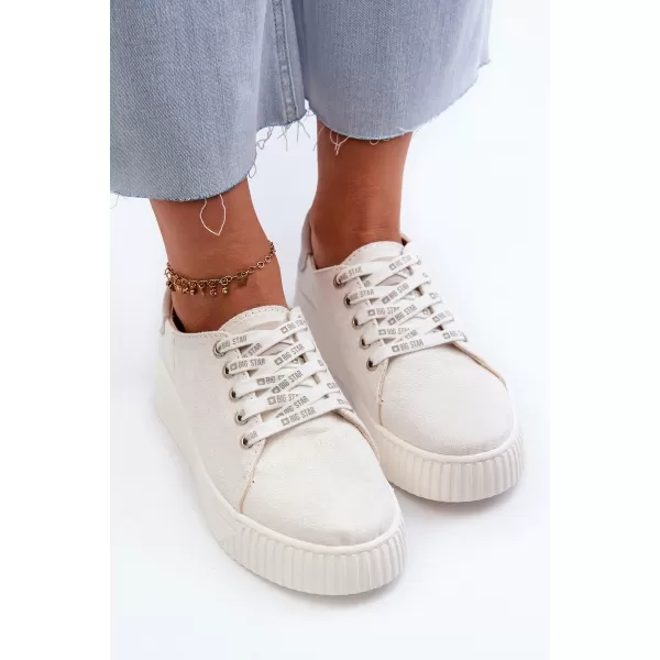  Adidași de damă BIG STAR NN276001 WHITE Pantofi Big Star 