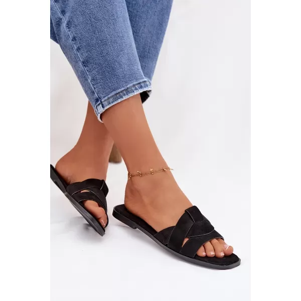  Sandale de dama BOTO FLORANE 41423 NEGRU 
