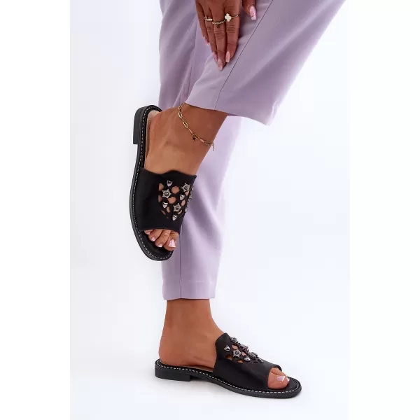  Sandale de dama S.BARSKI KV27-063 NEGRU 