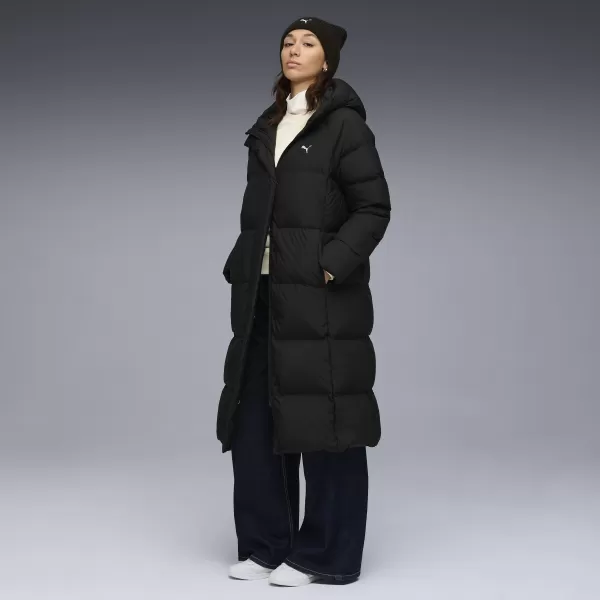  Palton de damă PUMA HOODED DOWN PUFFER COAT 688390-01 PUMA NEGRU 