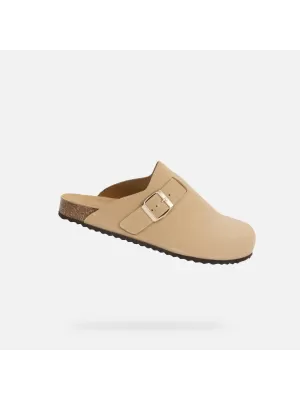 Papuci de damă GEOX BRIONIA G013083 BEJ
