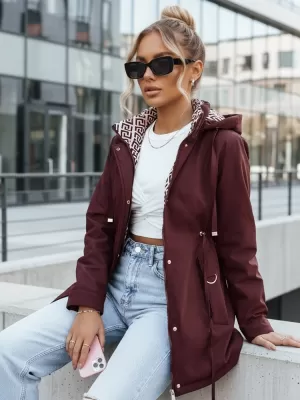Geaca de dama DSTREET TY5349 BURGUNDIA