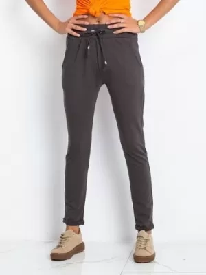 Pantaloni de trening pentru femei BASIC FEEL GOOD RV-DR-3698.08X KAKI ÎNCHIS