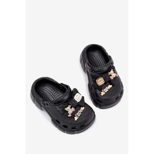  Sandale pentru copii BOTO SELVANA 37999 NEGRU 