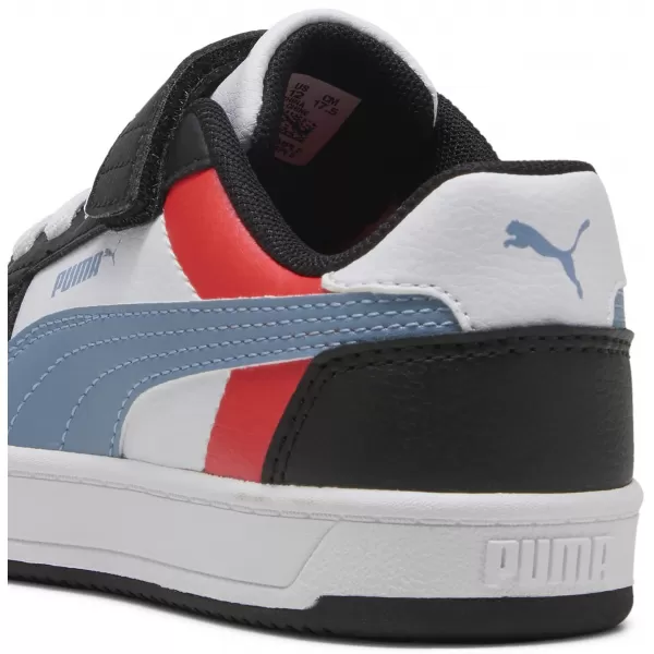  Pantofi pentru copii PUMA CAVEN 2.0 BLOCK AC+ PS 394462-17 PUMA ALB/ALBASTRU RECE/NEGRU 