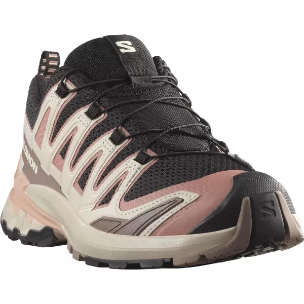  Pantofi de dama SALOMON XA PRO 3D V9 W L47882800 NEGRU/BURLWOOD/TRANDAFIR DE MAHON 