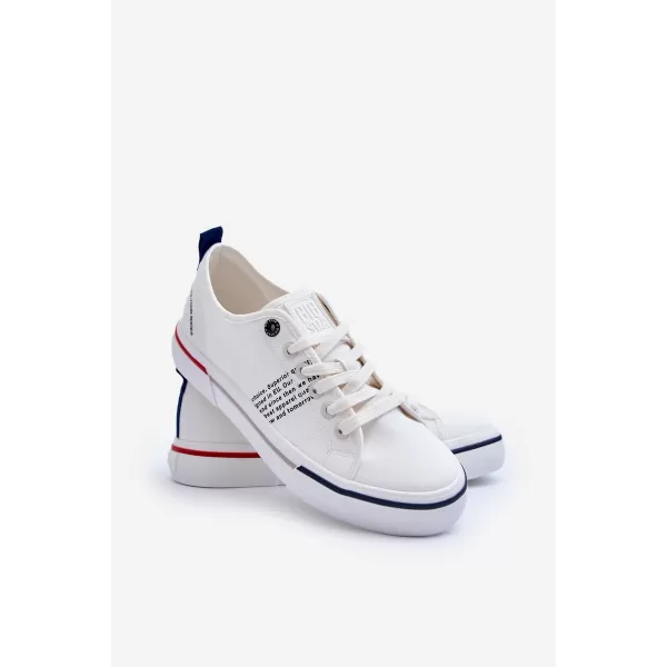  Adidași bărbați BIG STAR LL174204 WHITE Pantofi Big Star 