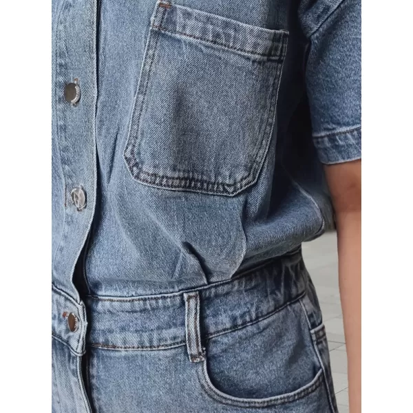  Fusta de dama DSTREET EY2639 ALBASTRU 