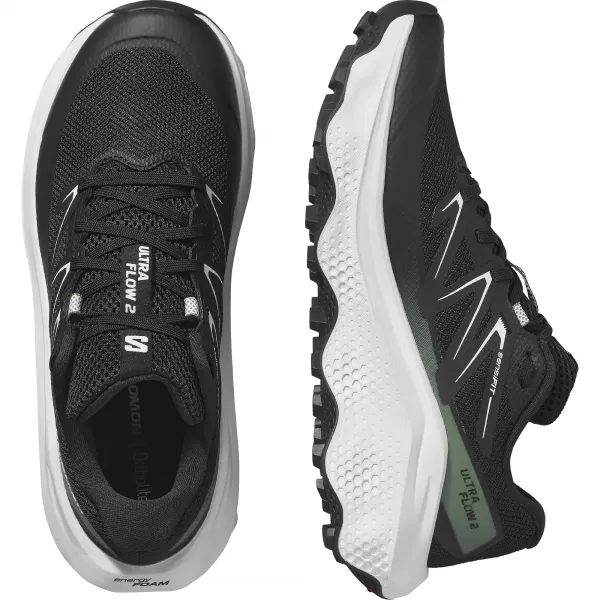 Pantofi de dama SALOMON ULTRA FLOW 2 W L47883700 NEGRU/ALB/VERDE AGAVE 