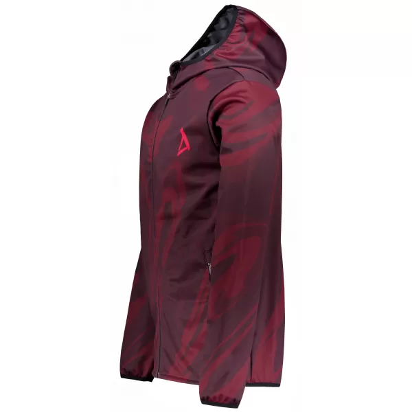  Jachetă softshell premium pentru bărbați ALTISPORT VOJ/ALM072JACK01 VIN/ROSU 