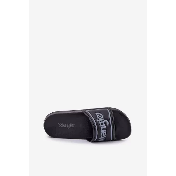  Papuci pentru bărbați WRANGLER AVERELL 20251042.25Y NEGRU 