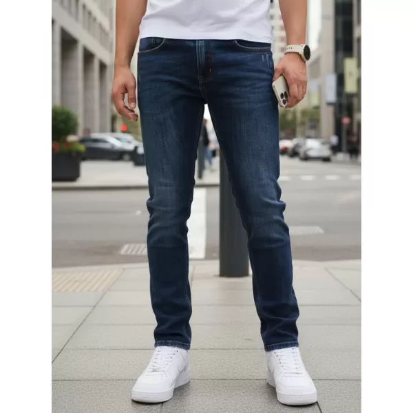  Pantaloni pentru bărbați DSTREET UX4479 ALBASTRU 