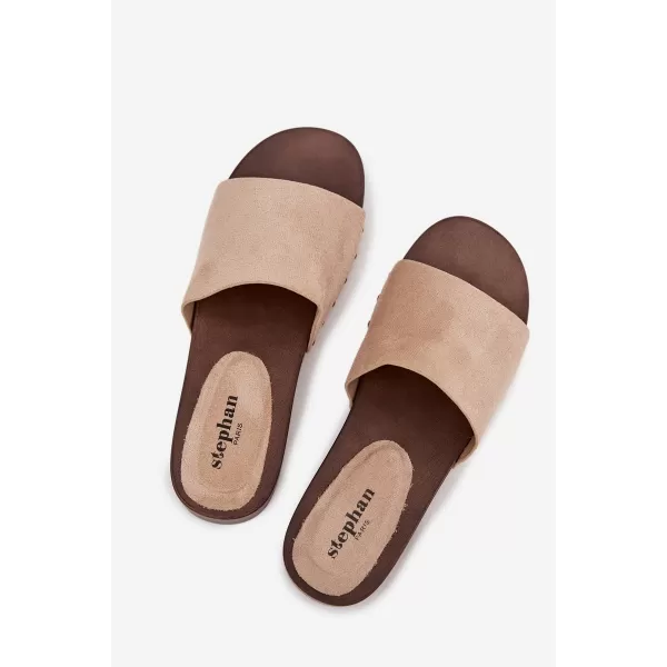  Papuci de damă BOTO FERINNA 41222 KAKI 