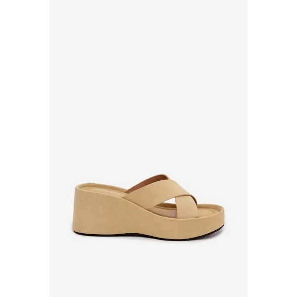  Papuci de damă BOTO CALORINE 41358 GALBEN 