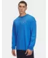 Tricou pentru bărbați UNDER ARMOUR UA HWT MODERN SPORT OS LS 6004885-402 ALBASTRU