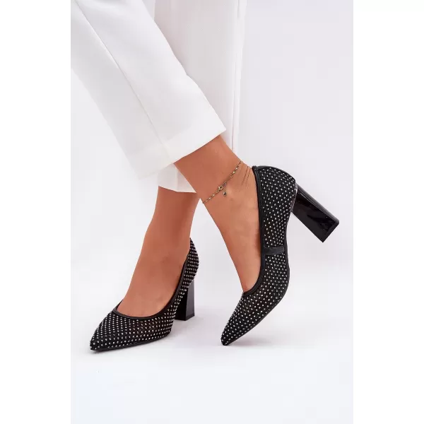  Pantofi de dama VINCEZA 62211 NEGRU 