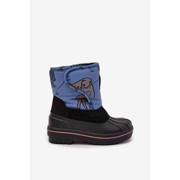  Oameni de zăpadă pentru copii LEE COOPER LCJ-25-10-3774 NEGRU 