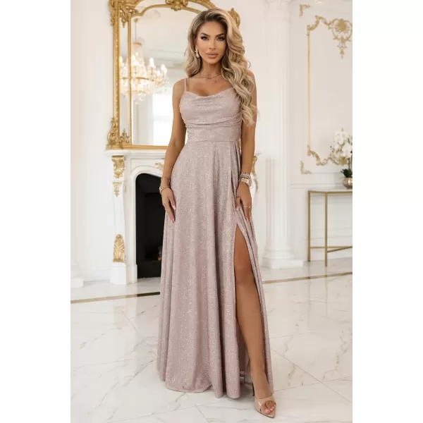  Rochie NUMOCO 589-4 BEJ 