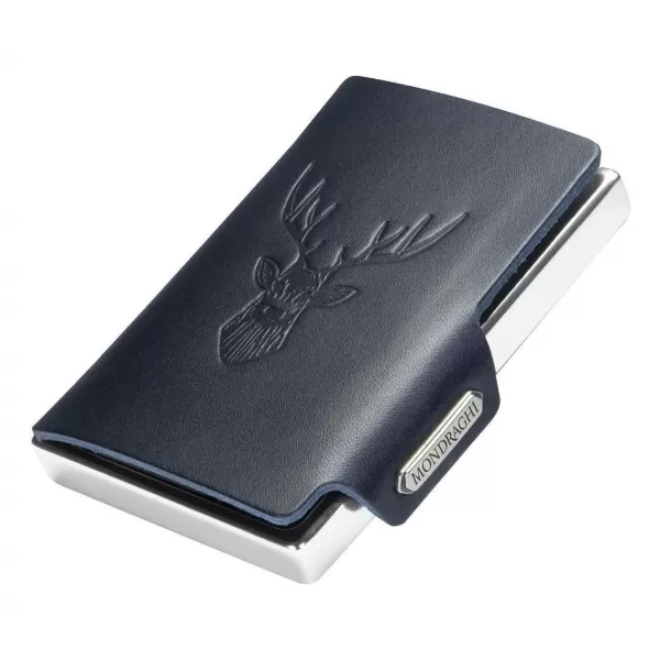 Portofel MONDRAGHI Silhouette Classic Deer ALBASTRU 