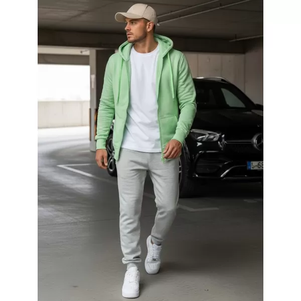  Hanorac pentru bărbați DSTREET BX5230 VERDE DESCHIS 