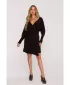 Rochie MOE M631 CIOCOLATĂ