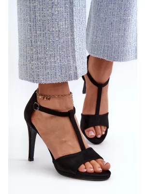 Sandale de dama VINCEZA OBDARIA NEGRU