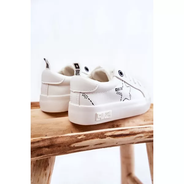  Pantofi copii BIG STAR KK374222 ALB Pantofi Big Star 