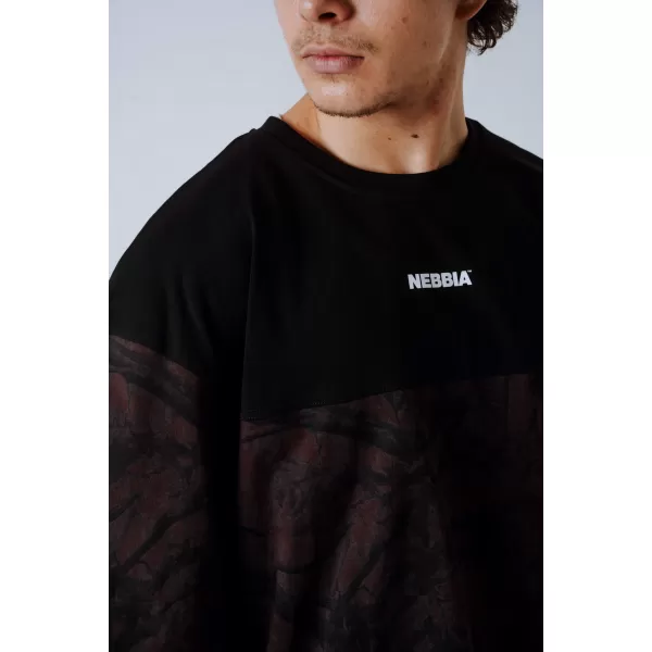  Tricou supradimensionat POWER 898 DARK BROWN CAMO Nebbia 