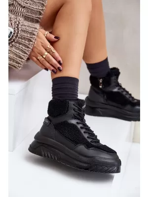 Adidași de damă LEE COOPER LCJ-24-47-3145 NEGRU