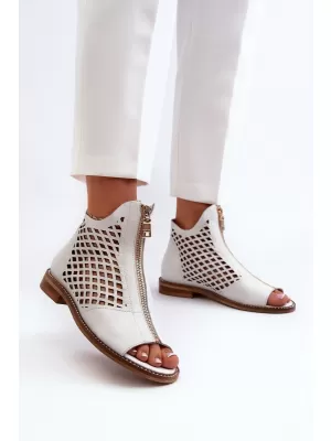 Sandale de dama ZAZOO 977/L ALB