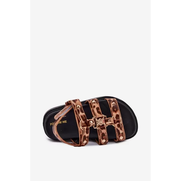  Sandale pentru copii BOTO LUNESSA 38047 LEOPARD 