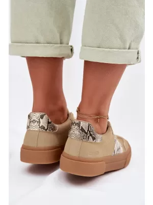 Adidasi de dama BIG STAR TT274298 BEI Pantofi Big Star