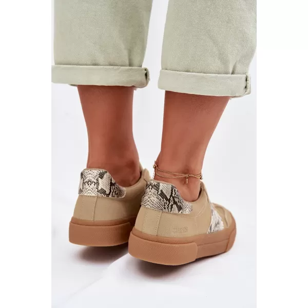  Adidasi de dama BIG STAR TT274298 BEI Pantofi Big Star 