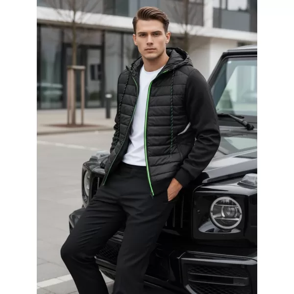  Jachetă pentru bărbați DSTREET TX4394 NEGRU 